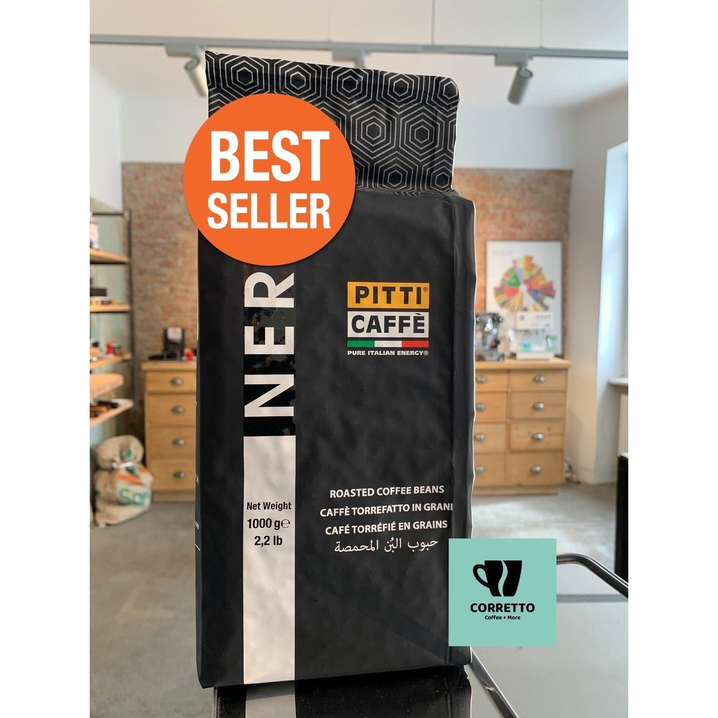 PITTI Caffe NERO ★★★★☆ italienischer Espresso