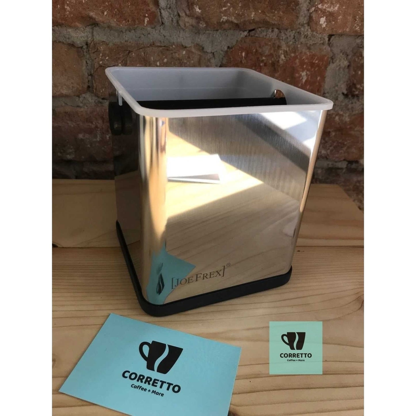 Abschlagbox JoeFrex Edelstahl