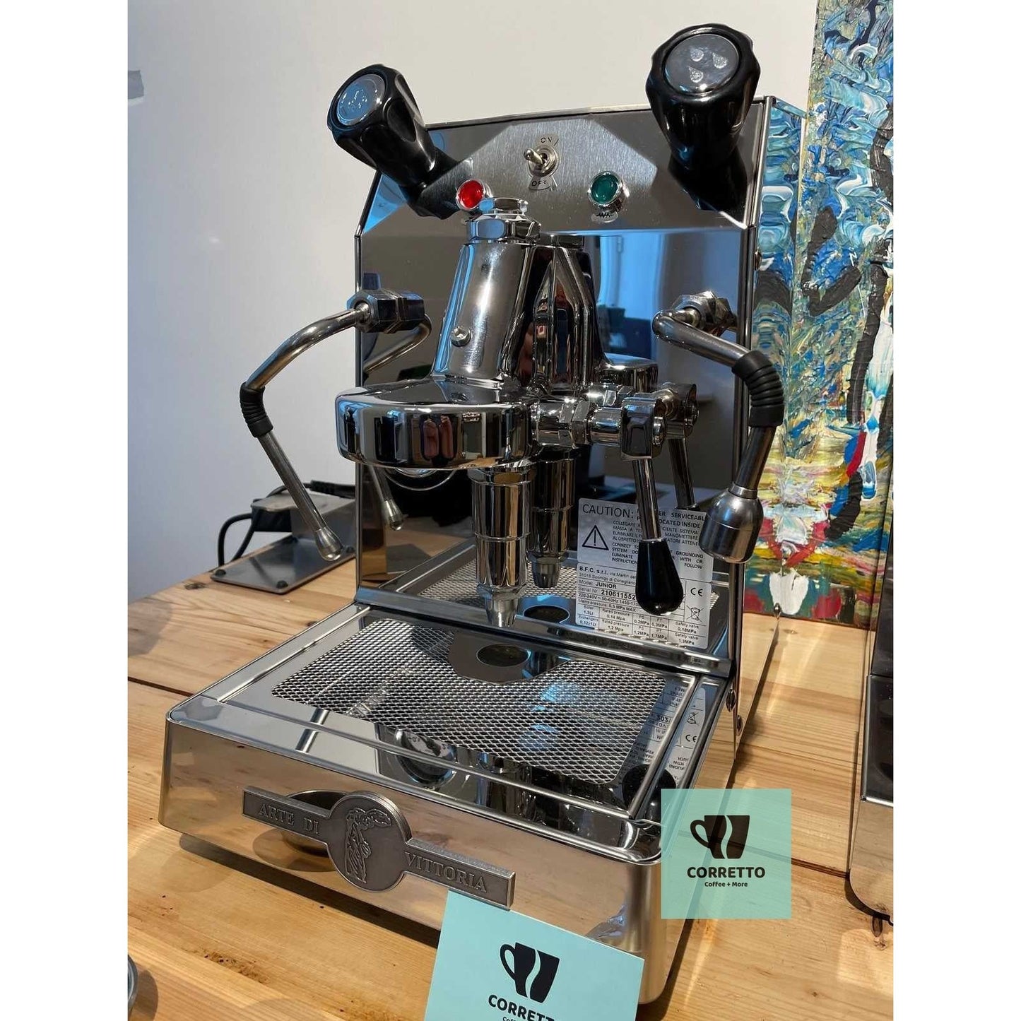BFC Junior Levetta Espressomaschine + Starterset