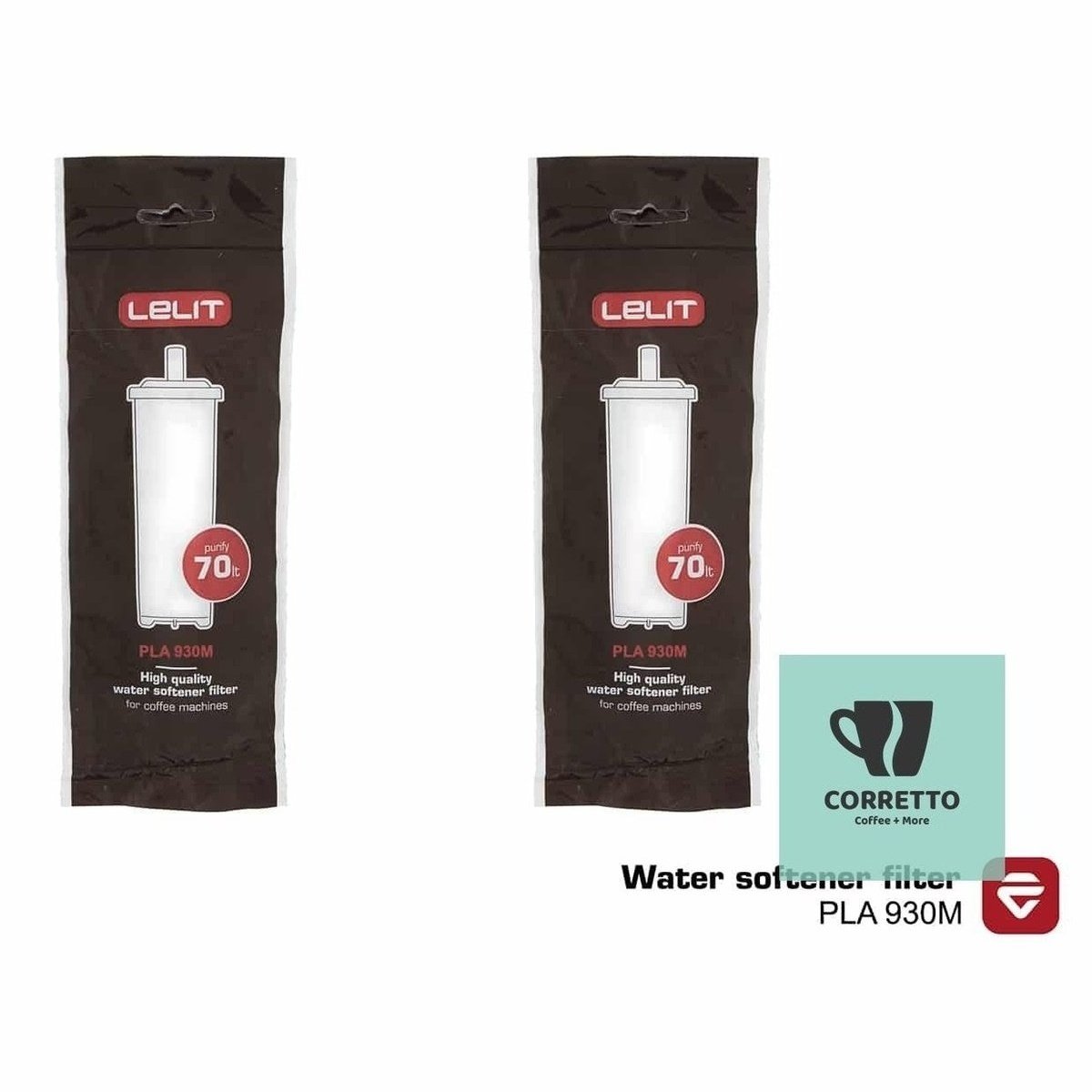 Lelit Wasserfilter PLA930M - 70L - 2 Stück