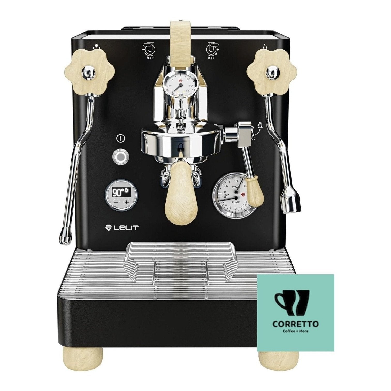 Lelit Bianca PL162T V3 - BLACK & WOOD