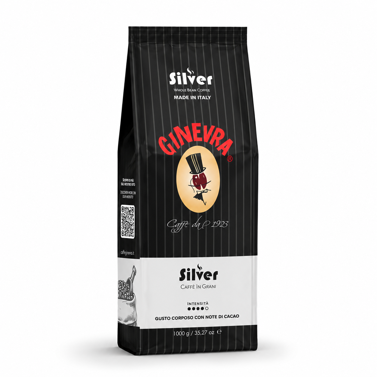 Ginevra Silver - Espresso