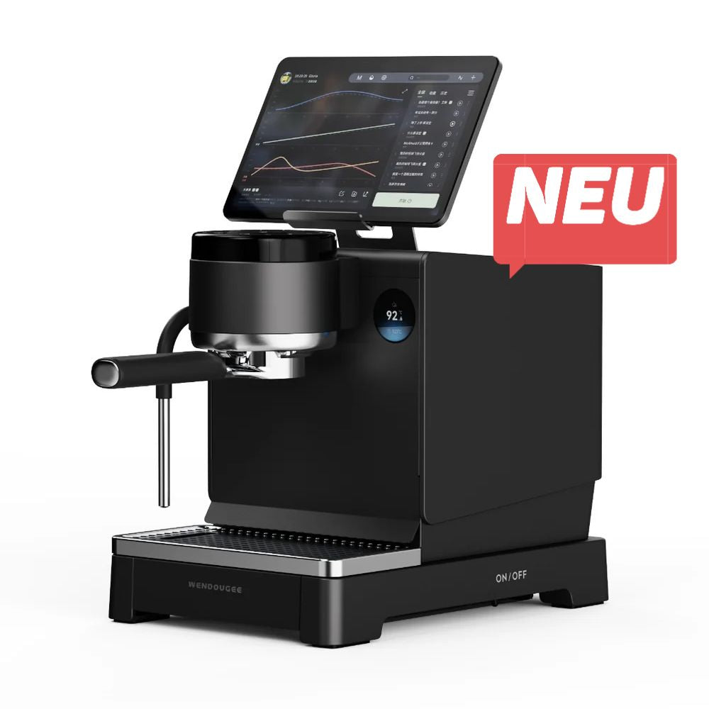 Wendougee LITA-BA Dualboiler-Siebträgermaschine – Schwarz
