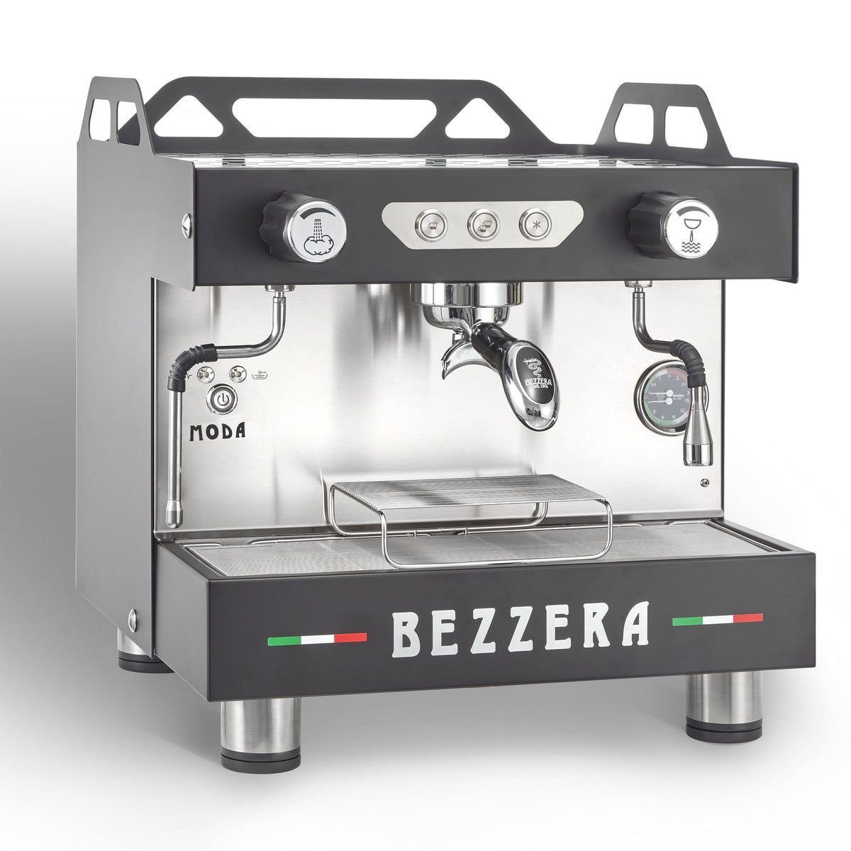 BEZZERA MODA Espressomaschine, 1 oder 2-grupping – Edelstahl