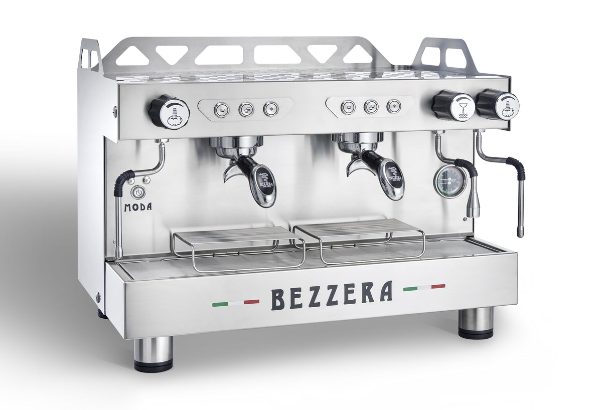BEZZERA MODA Espressomaschine, 1 oder 2-grupping – Edelstahl