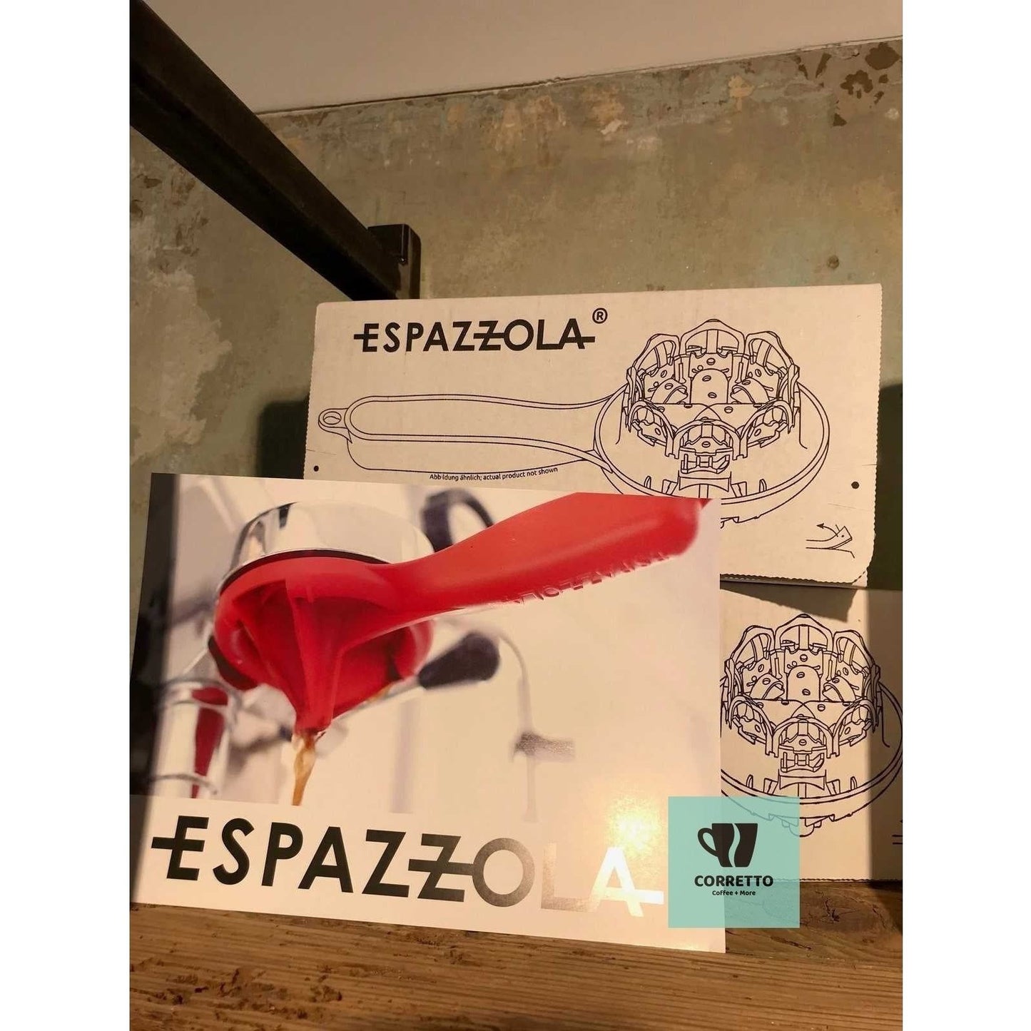 Espazzola Brühgruppenreiniger Schwarz 58mm